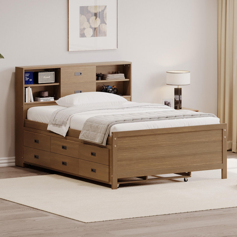 Wayfair captains bed top